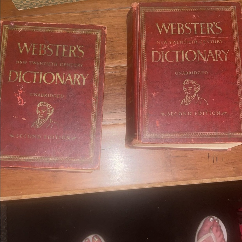Webster's New Twentieth Century Dictionary Set